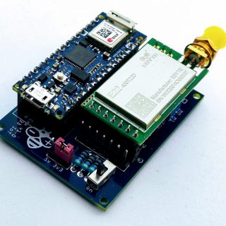 Arduino NANO 33 IoT Ebyte LoRa shield