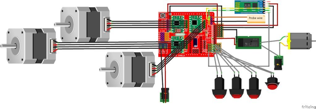 Cnc shield схема подключения