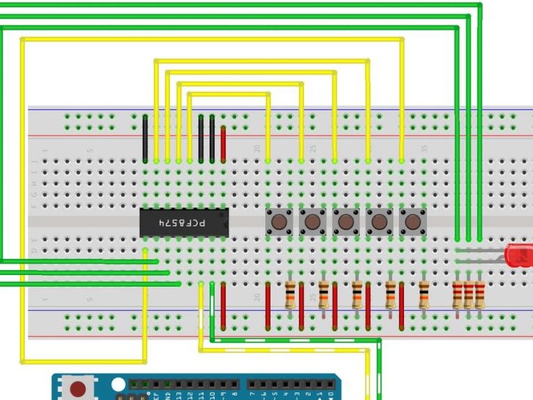 Pcf8574 I2c Digital Io Expander Arduino Esp8266 And Esp32 Basic Io 0038