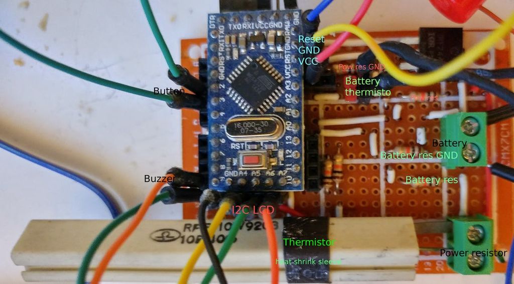 Battery capacity tester with Arduino Pro Mini explained