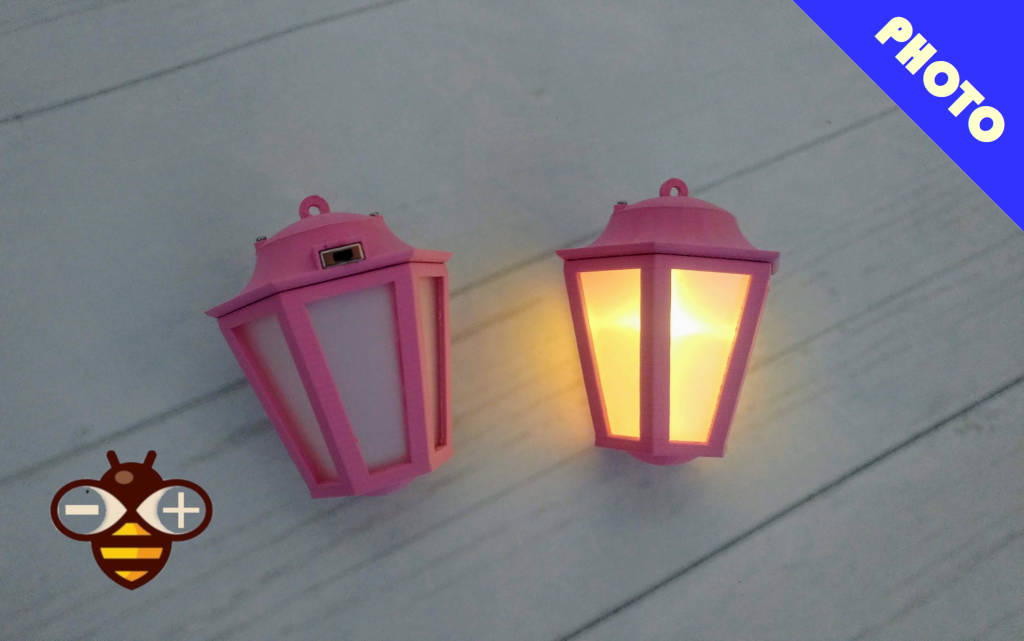 3D printed lantern for my wife – Renzo Mischianti