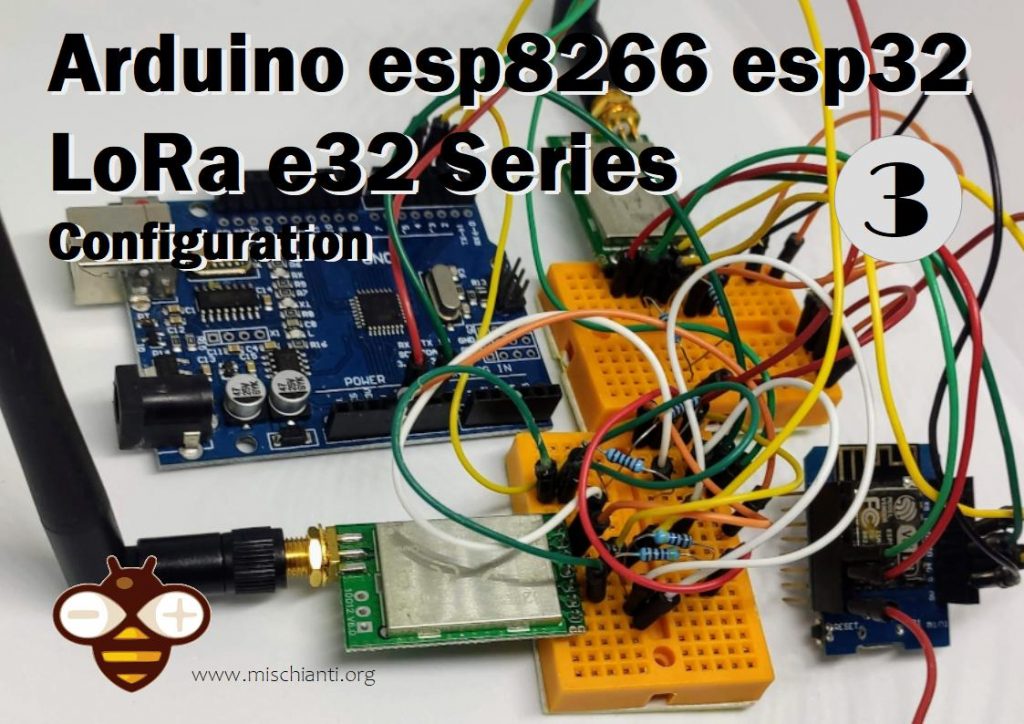 LoRa E32 device for Arduino, esp32 or esp8266: configuration