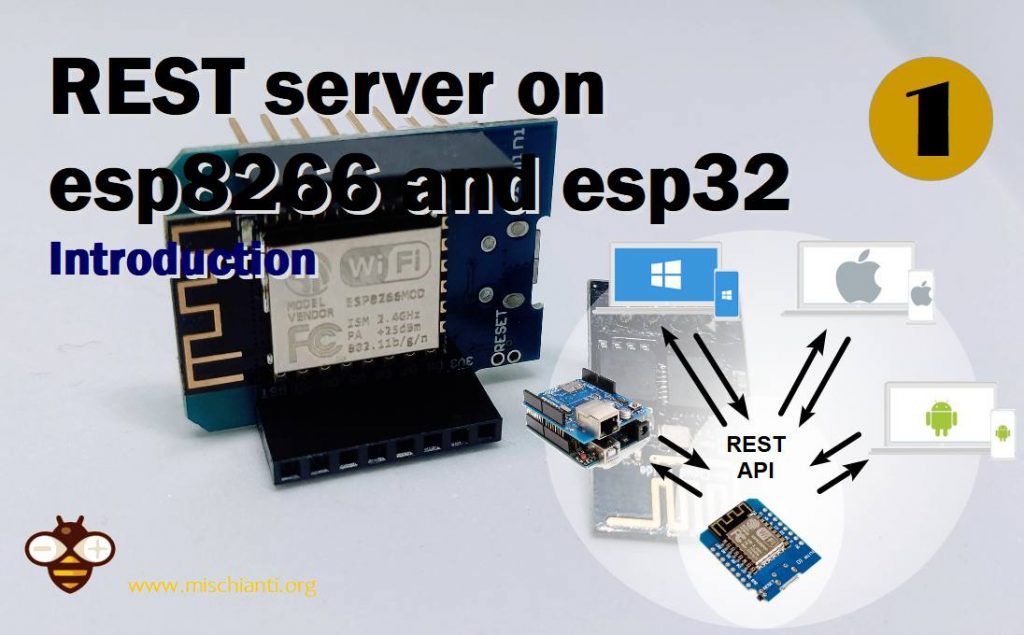 How to create a REST server on esp8266 or esp32: introduction