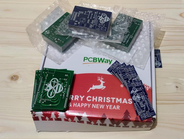 PCBWay scatola di Natale