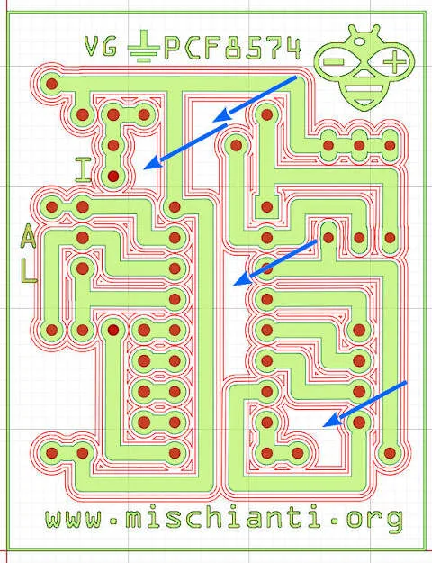 FlatCAM islands of copper
