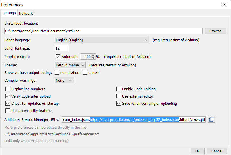 ESP32-CAM: pinout, specs and Arduino IDE configuration – 1 – Renzo  Mischianti