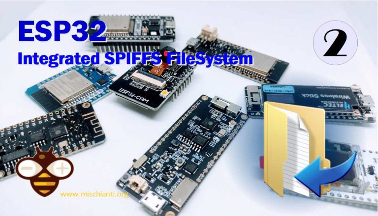 ESP32: Integrated SPIFFS FileSystem – Part 2 – Renzo Mischianti