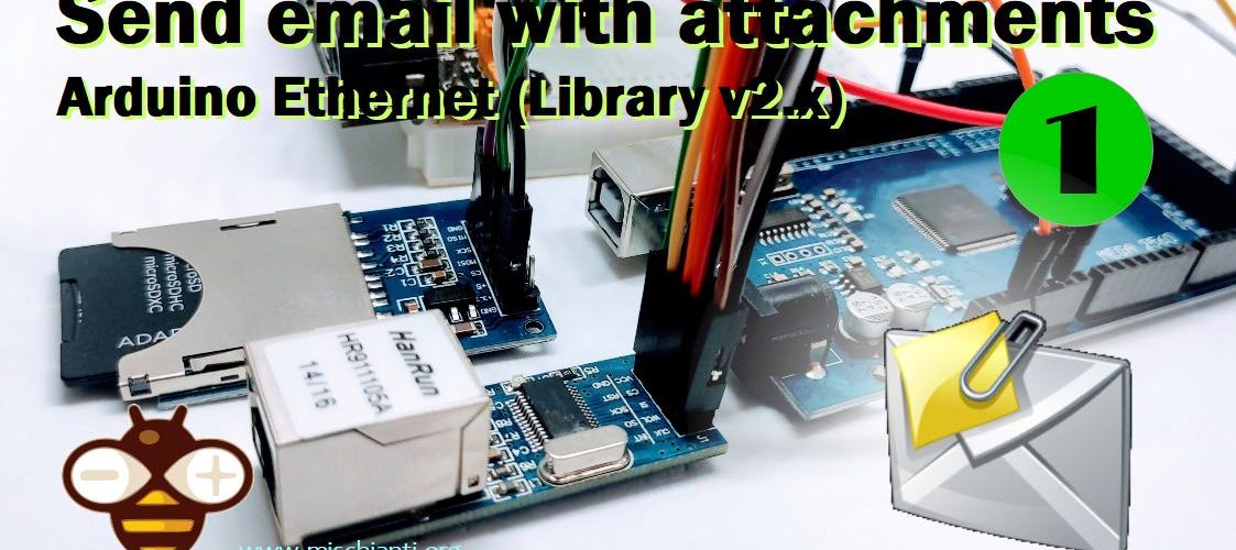 Send email with attachments Arduino library