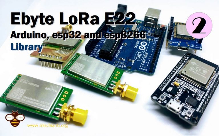 Ebyte LoRa E22 device for Arduino, esp32 or esp8266: library – 2 ...