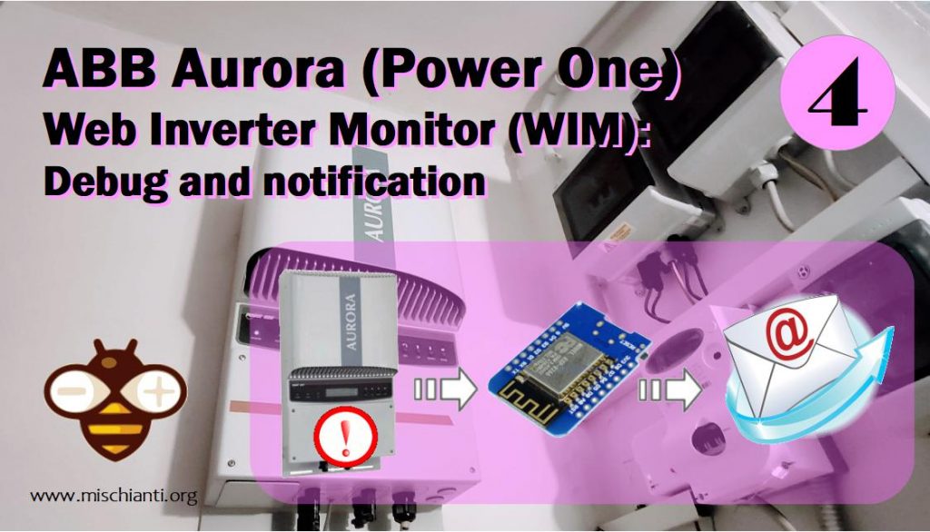 ABB PowerOne Aurora Web Inverter Centraline Debug and notification