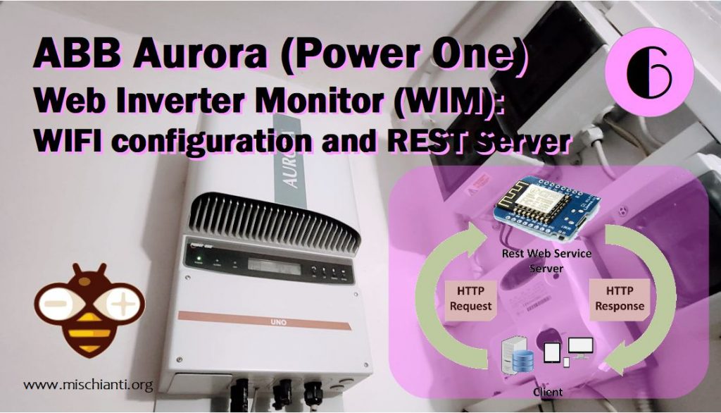ABB PowerOne Aurora Web Inverter Centraline WIFI configuration and REST Server