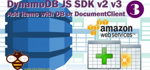 DynamoDB JavaScript SDK V2 V3: Manage Items – 4 – Renzo Mischianti