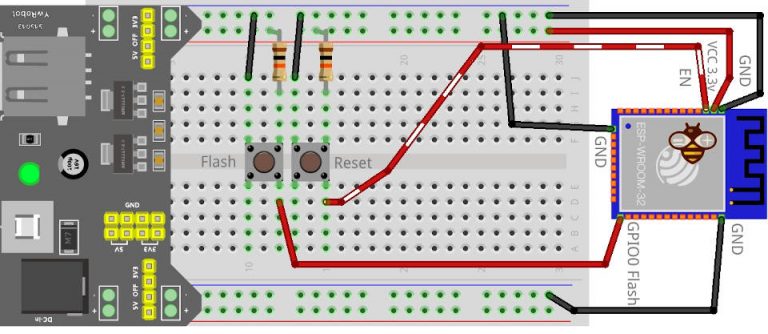 ESP32-wroom-32, esp32-S: flash, pinout, specs and IDE configuration – 1 ...