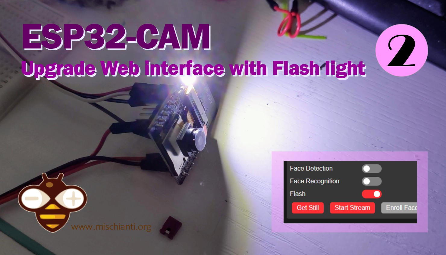 ESP32-CAM: upgrade CameraWebServer with flash feature 2 Renzo Mischianti