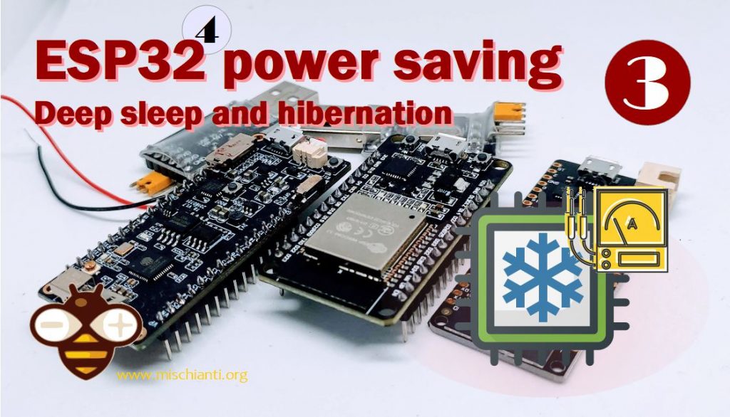 ESP32 practical power saving deep sleep and hibernation