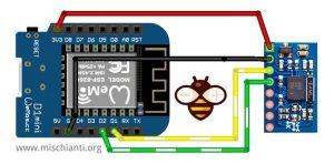 BNO055 accelerometer, gyroscope, magnetometer with basic Adafruit ...