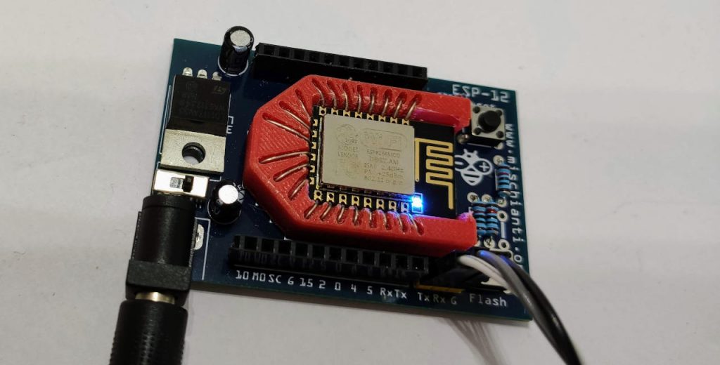 esp12 programming board pcb