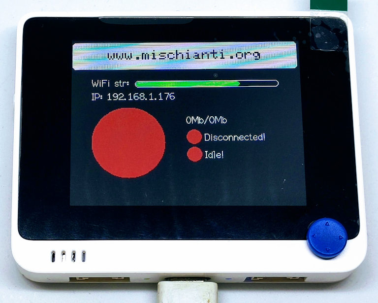 Wio Terminal FTP server WiFi connected and RSSI