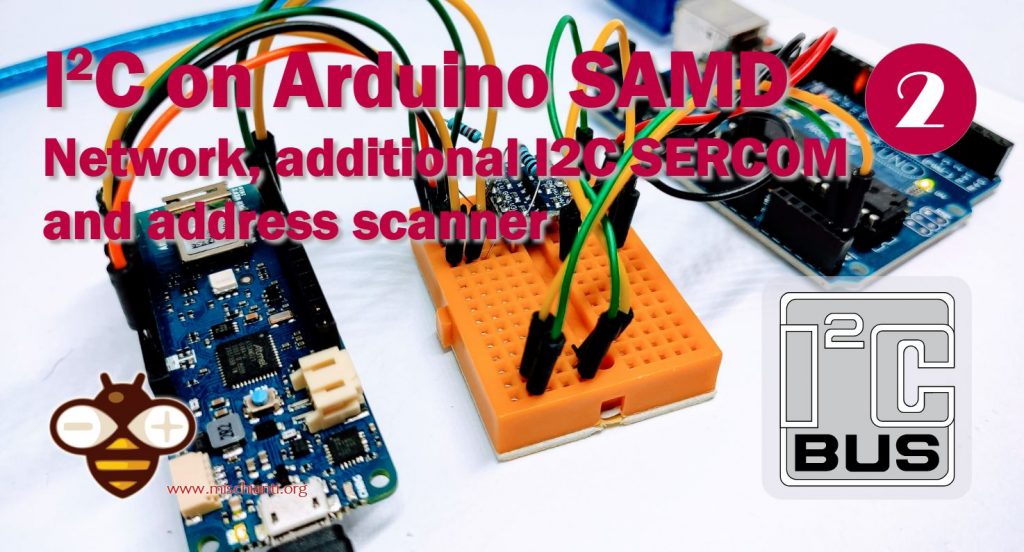 Arduino MKR SAMD i2c Scanner di indirizzi interfaccia SERCOM aggiuntiva