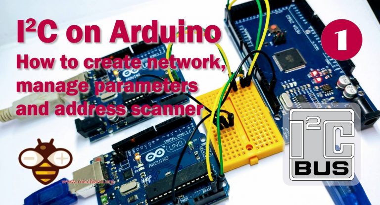 i2c Arduino: how to create network, parameters and address scanner ...