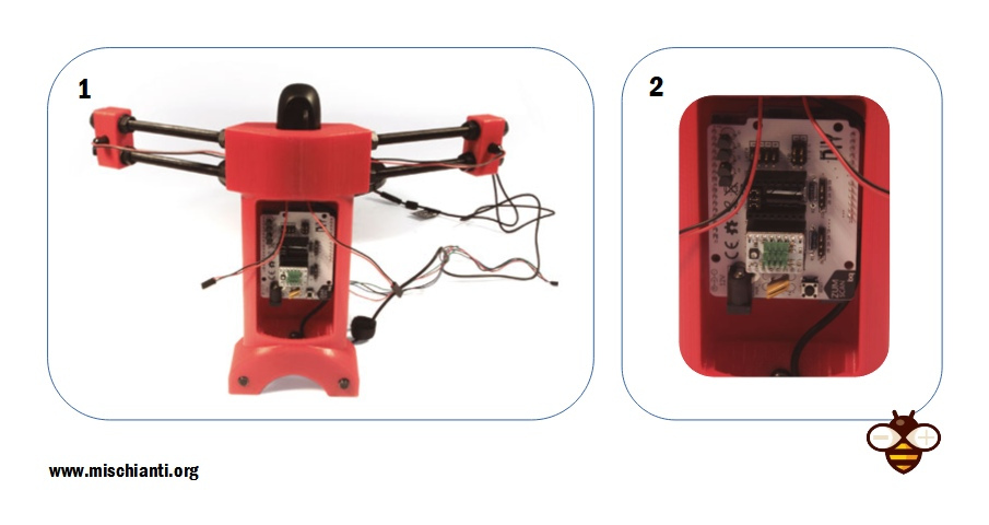 Ciclop 3D scanner assembly electronics ZUM BT 328 SCAN