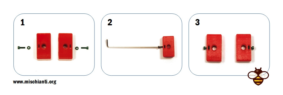 Ciclop 3D scanner prepare laser parts assembly