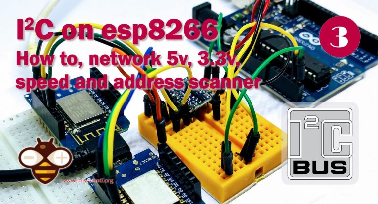 i2c esp8266: how to, network 5v, 3.3v, speed and custom pins – Renzo ...