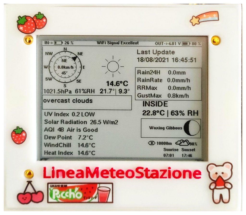 Una fantastica STAZIONE METEO fai da te con un Anemometro con Arduino  controllata da un'APP 