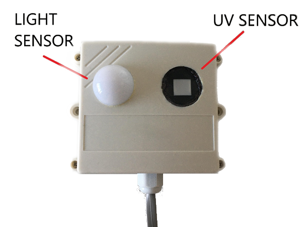 Weather Station Box Light and UV sensor
