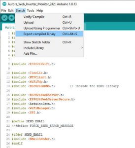 ESP32: Flash Compiled Firmware (.bin) – 1 – Renzo Mischianti