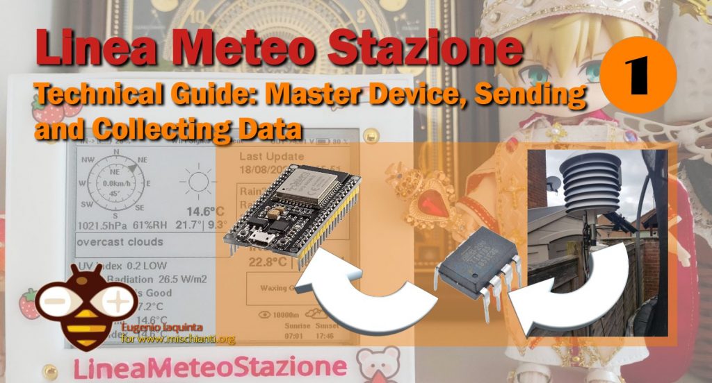 LMS Master Device Sending and Collecting Data Rain gauge Attiny 85 ULP esp32