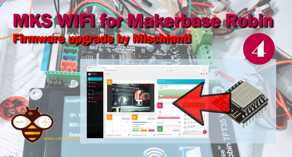 Makerbase MKS wifi firmware upgrade mischianti