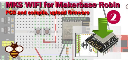 Makerbase modulo MKS wifi: compilazione upload flash e pcb