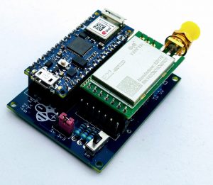 Arduino NANO 33 IoT Ebyte LoRa Exx shield