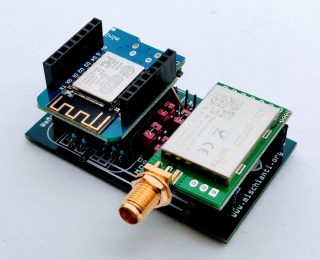 WeMos D1 (esp8266): HardwareSerial Shield For Ebyte E32 E22 E220 LoRa ...