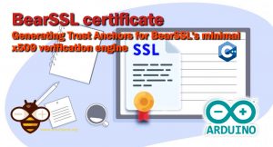 Trust Anchors generator for x509 minimal engine