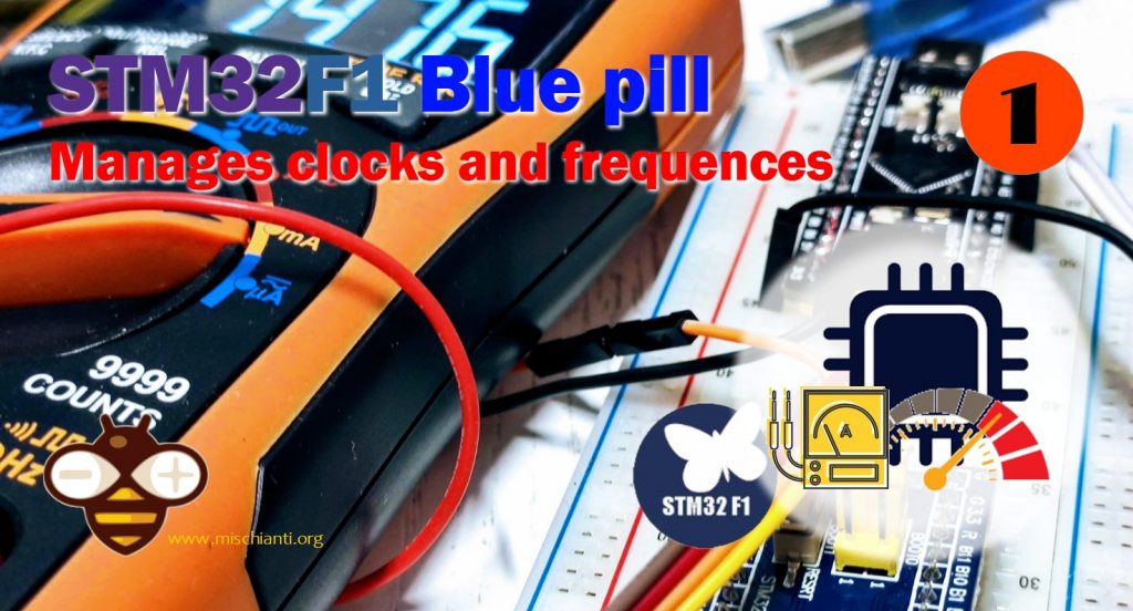 STM32F1 blue pill risparmio energetico: gestione frequenze di clock