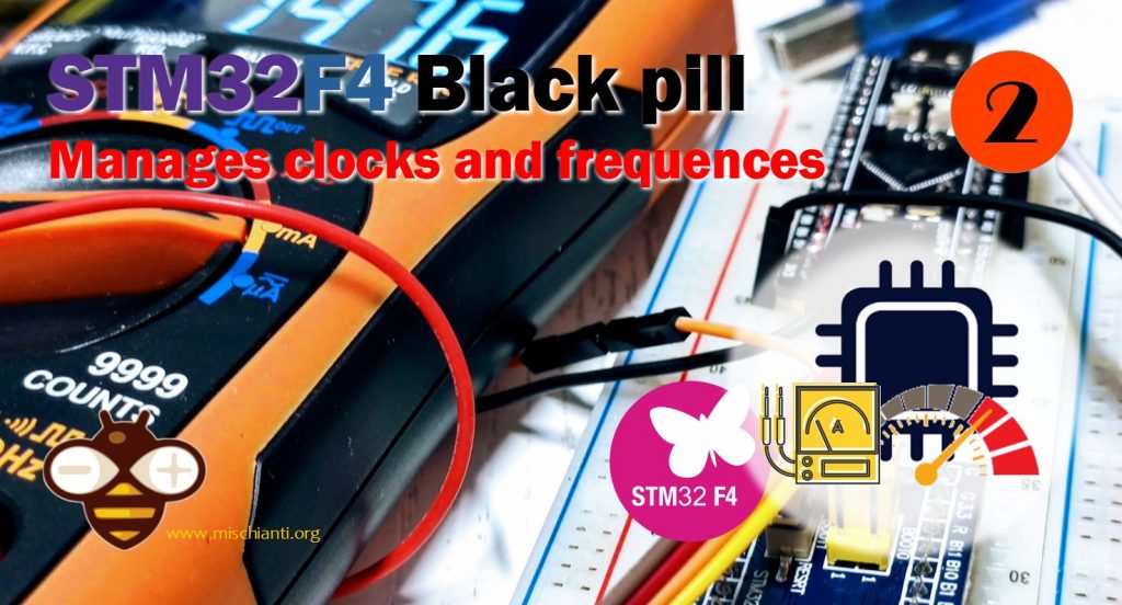 STM32F4 black pill risparmio energetico: gestione delle frequenze di clock