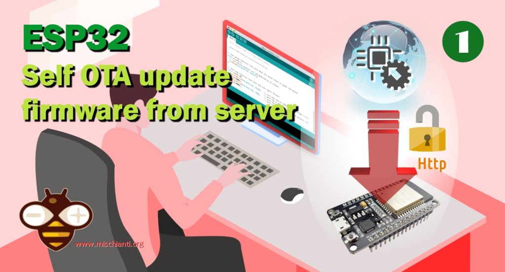 ESP32 self OTA: update firmware from server
