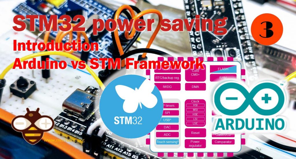 Risparmio energetico STM32: introduzione e framework Arduino vs STM