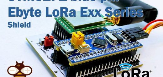 STM32F1 blue pill EByte LoRa Exx shield