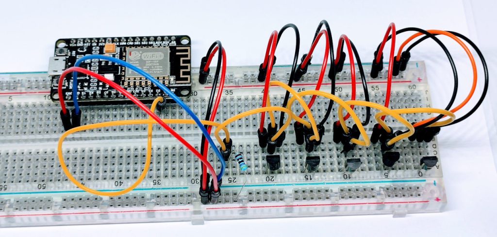 esp8266 nodemcu multiple ds18b20 temperature sensors