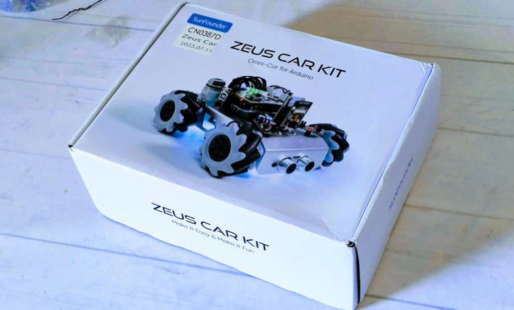 Scatola del SunFounder Zeus Car KIT