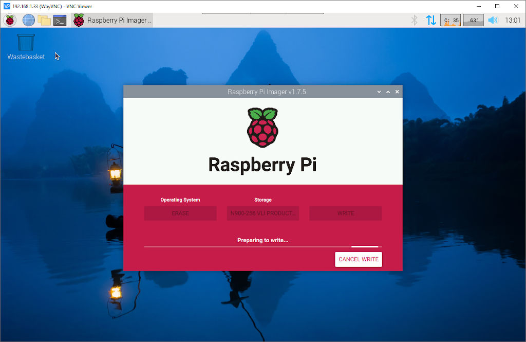 Configurazione RasPad: formattazione SSD con Raspberry Pi Imager per un'installazione pulita