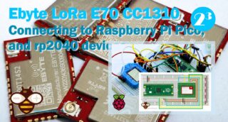 Connecting the EByte E70 to Raspberry Pi Pico (rp2040) devices and a ...