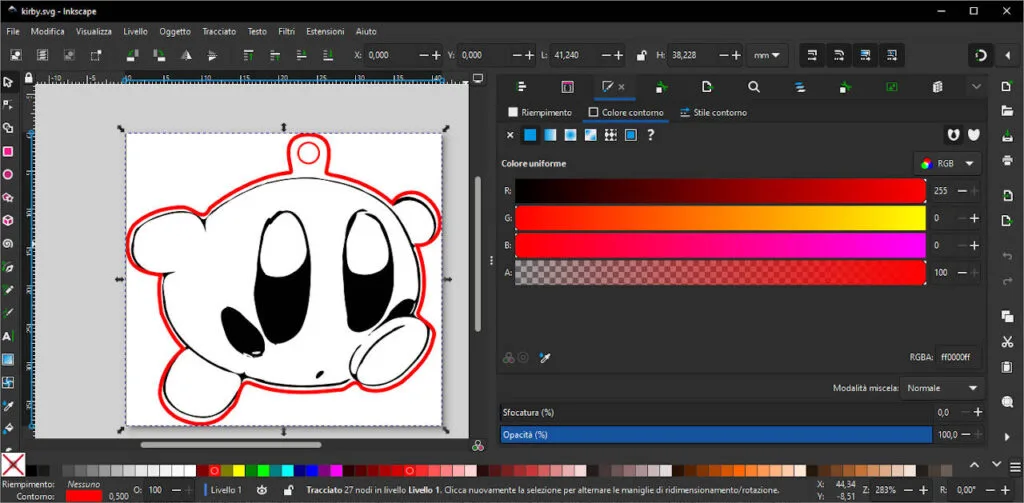 Inkscape k40 Laser drawing