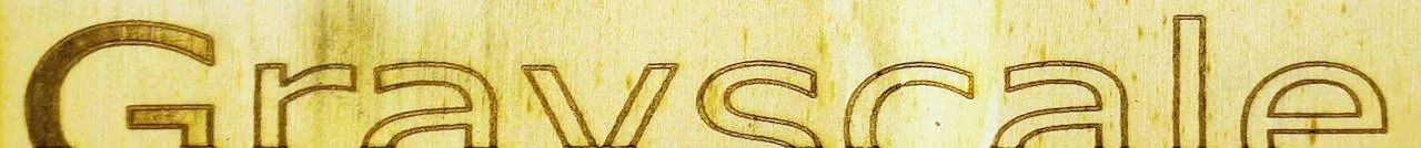 K40 Laser: wood low power raster engraving