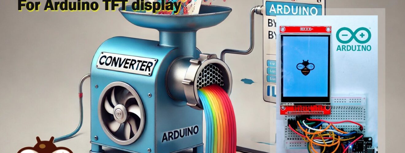 RGB Image to Byte Array Converter for Arduino TFT Displays