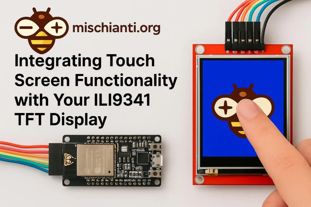 Integrating Touch Screen Functionality with Your ILI9341 TFT Display