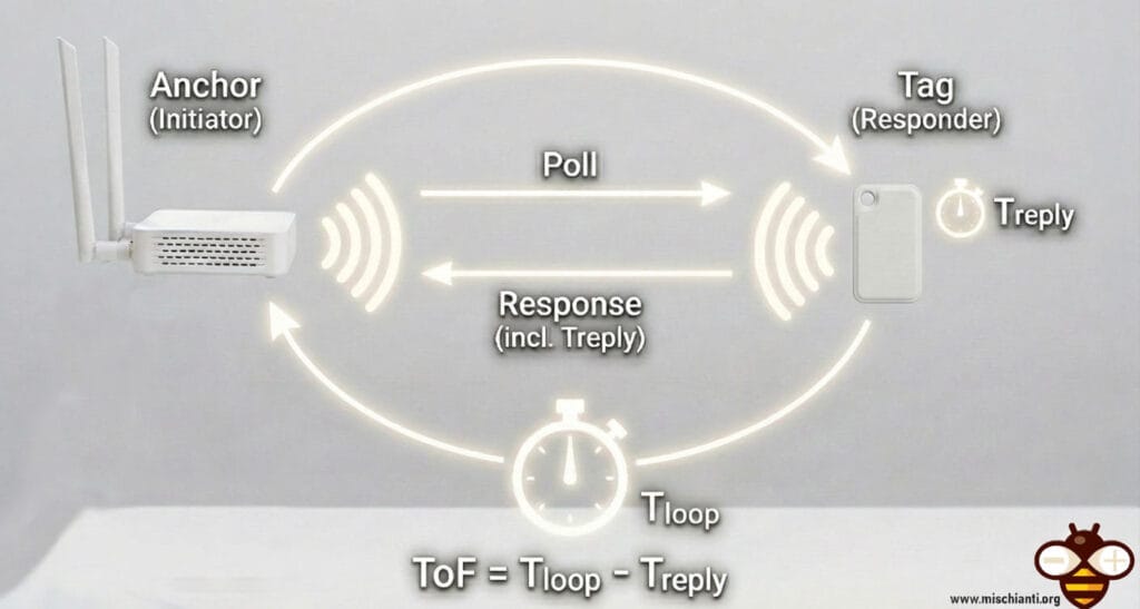Time-of-Flight (ToF) measurement process